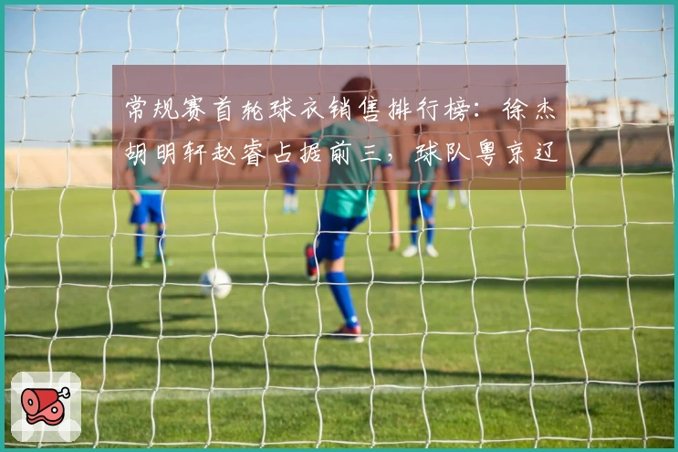 常规赛首轮球衣销售排行榜：徐杰胡明轩赵睿占据前三，球队粤京辽位列前茅